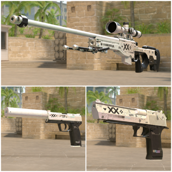 0409 PRÊMIO - COMBO 3 GANHADORES - AWP | USP | DESERT